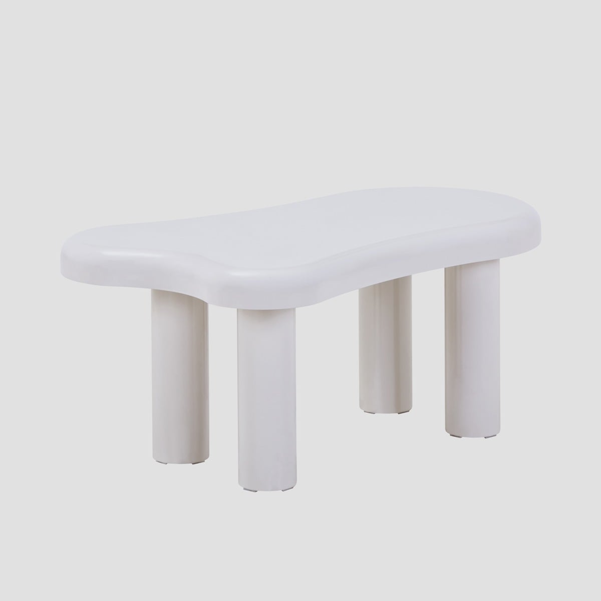 ALTO Lacquered Grey Coffee Table 100x60x45 cm