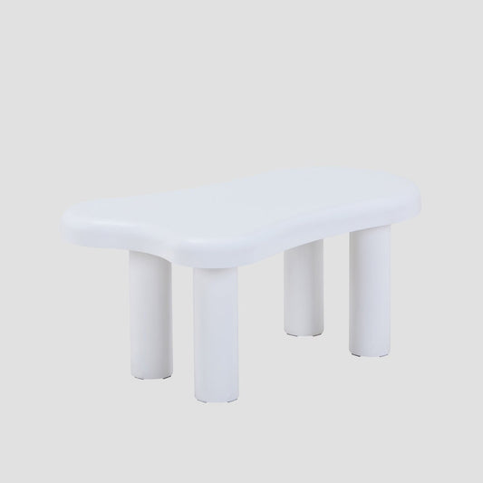 ALTO Lacquered White Coffee Table 100x60x45 cm