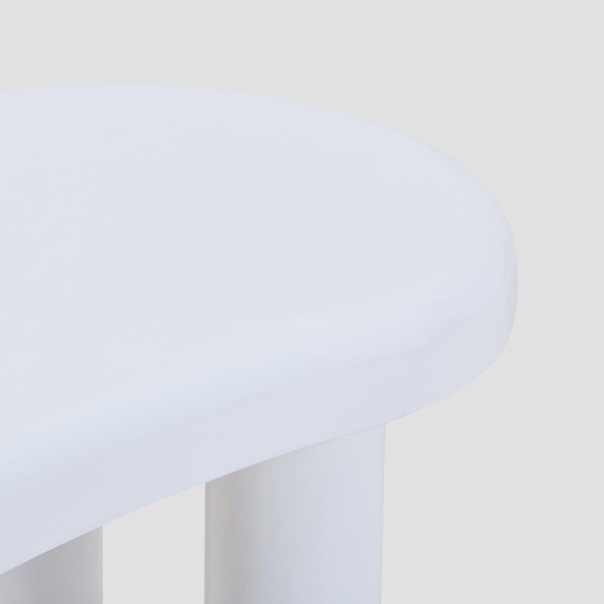 ALTO Lacquered White Coffee Table 100x60x45 cm