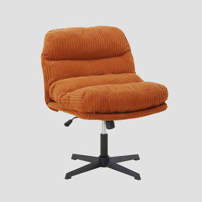 CORDIVO Brick Corduroy Swivel Armchair 68x68x43 cm