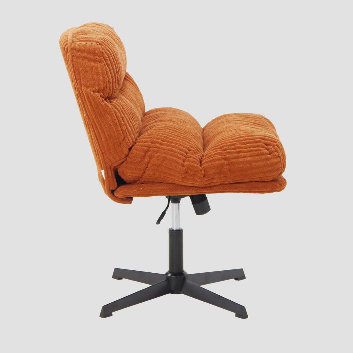 CORDIVO Brick Corduroy Swivel Armchair 68x68x43 cm