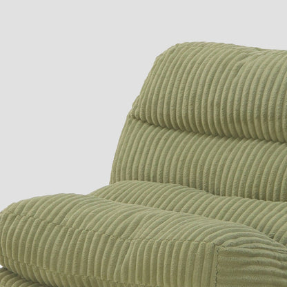 CORDIVO Olive Corduroy Swivel Armchair 66x71x83 cm