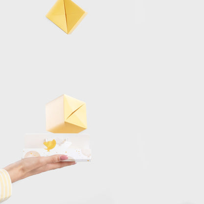 SOHO Envelope Display Box - Elegant Yellow Gift Envelope 16x9cm