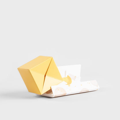 SOHO Envelope Display Box - Elegant Yellow Gift Envelope 16x9cm