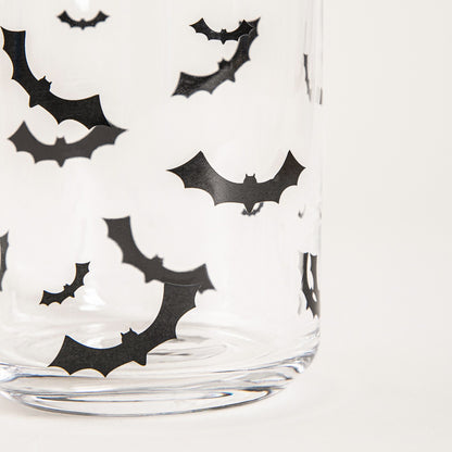 GHOST TOWN Glass Set with Bat Motifs, 2 pcs, 0.32L