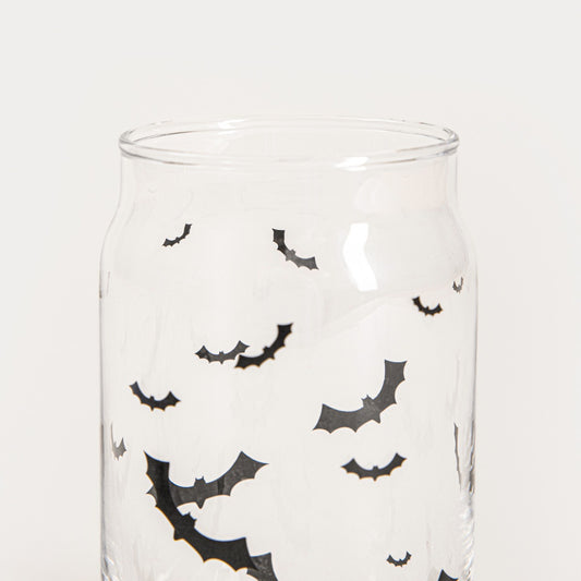 GHOST TOWN Glass Set with Bat Motifs, 2 pcs, 0.32L