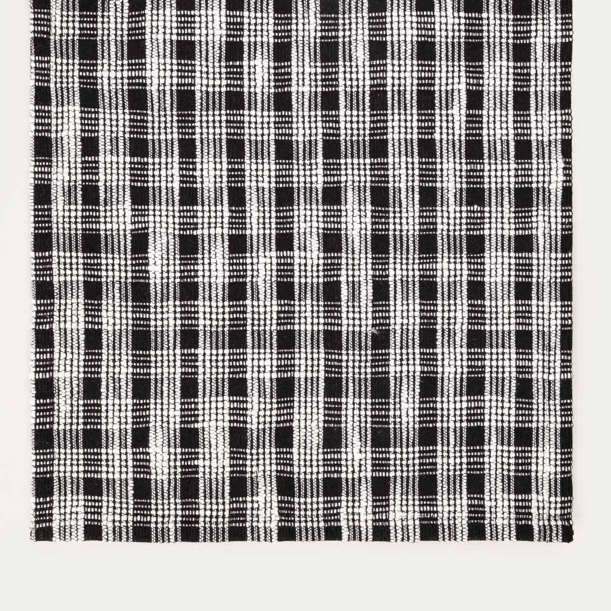Ghost Town Checked Table Runner 40x160cm