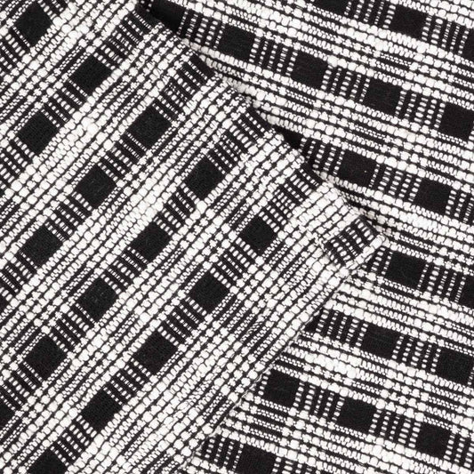 Ghost Town Checked Table Runner 40x160cm