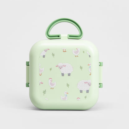 B2 PECORA Green Lunchbox 1150ml - Durable & Compact