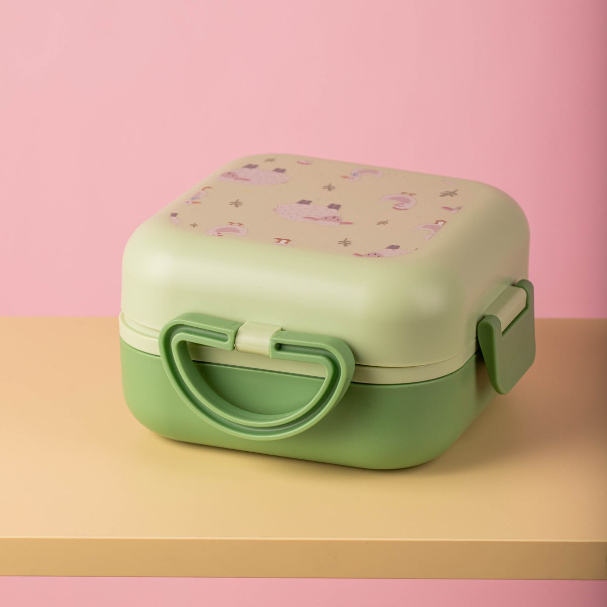 B2 PECORA Green Lunchbox 1150ml - Durable & Compact