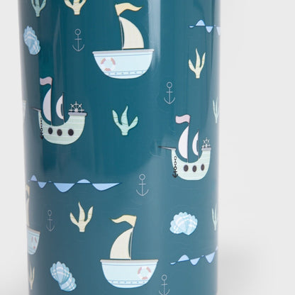 Lunchbox Set B2 Cairo Navy Blue with Mug 1.8L + 0.5L
