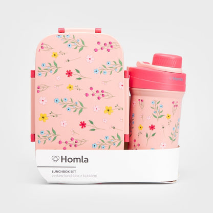 LUSY Pink Lunchbox Set with Mug 1.8L + 0.5L