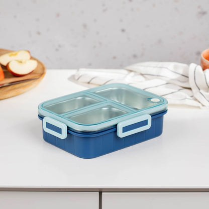 B2 DELVOR Lunchbox 3 Elements Blue 0.75L