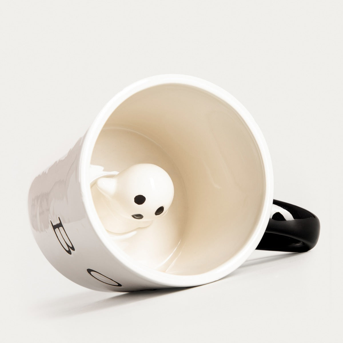 Ghost Town Ceramic Mug with Spirits 0.4L