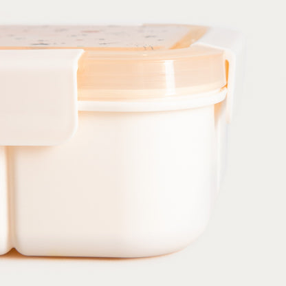 SPACEKID Cream Lunchbox 1.5L - Compact & Durable