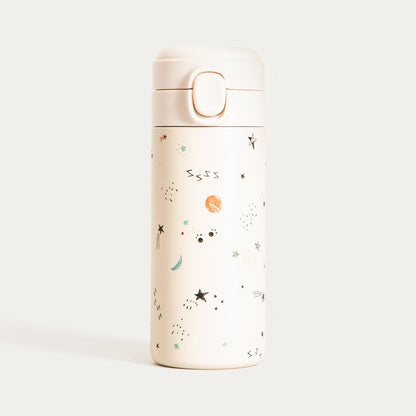 SPACEKID Cream Thermos 340ml - Leakproof Thermal Mug