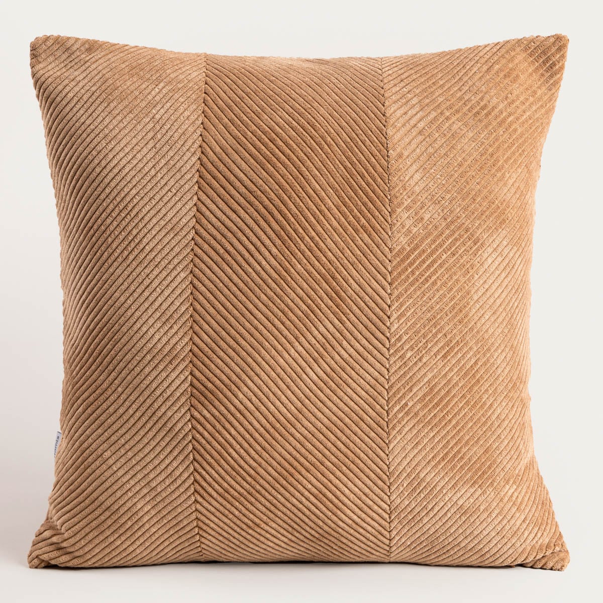 Poszewka FALLERE Taupe Corduroy Cushion Cover 46x46 cm