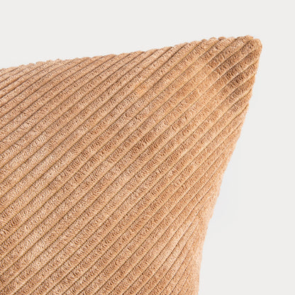 Poszewka FALLERE Taupe Corduroy Cushion Cover 46x46 cm