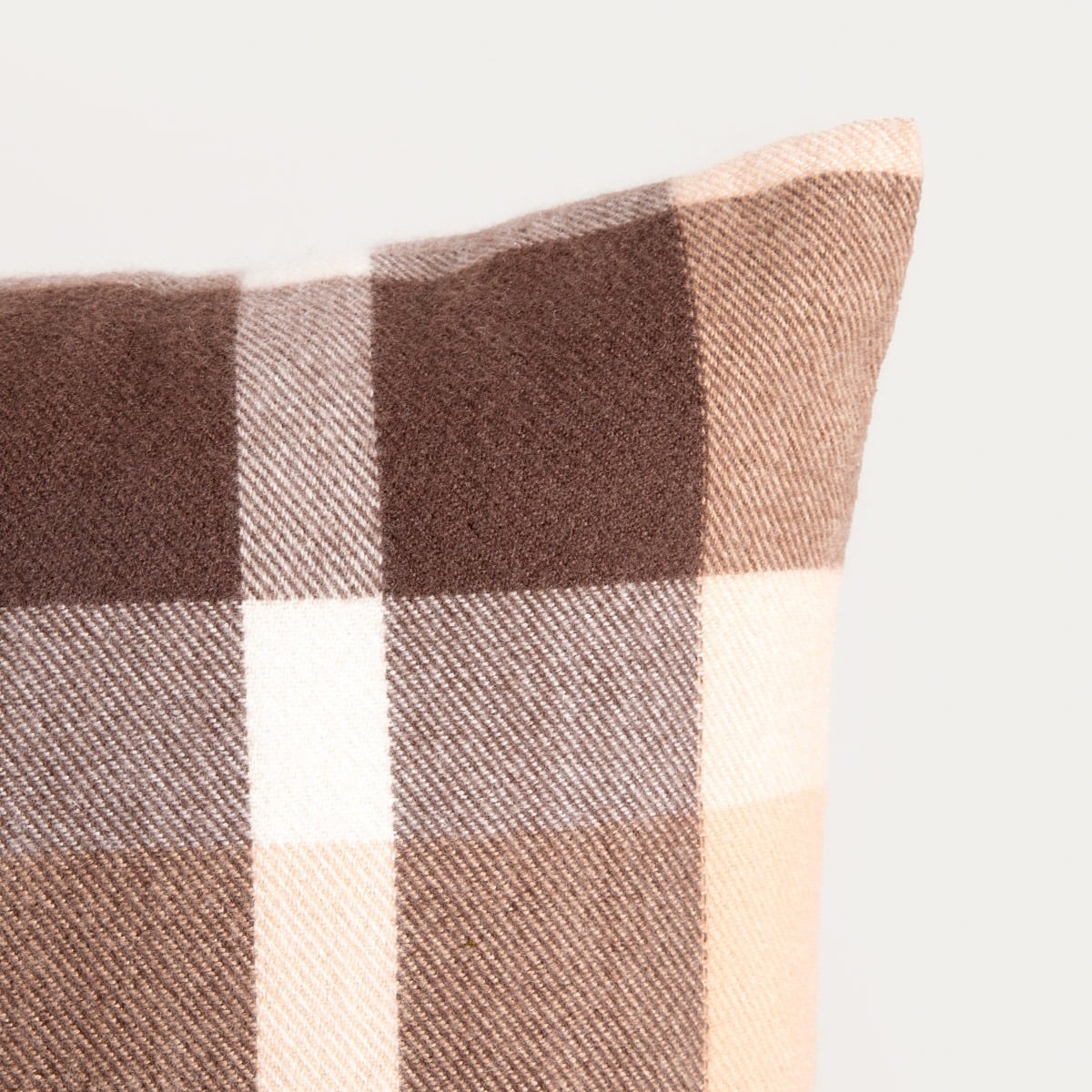Poszewka Melrose Plush Plaid Cushion Cover 45x45 cm