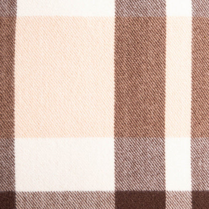Poszewka Melrose Plush Plaid Cushion Cover 45x45 cm