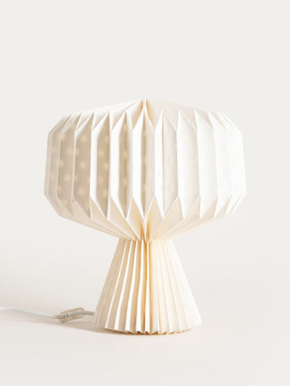 Lampka GALLA Paper Table Lamp - Geometric Dotted Design, 17x30x30cm