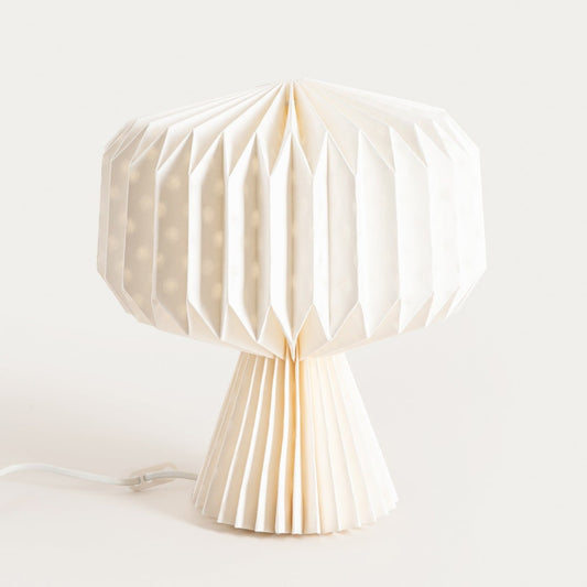 Lampka GALLA Paper Table Lamp - Geometric Dotted Design, 17x30x30cm