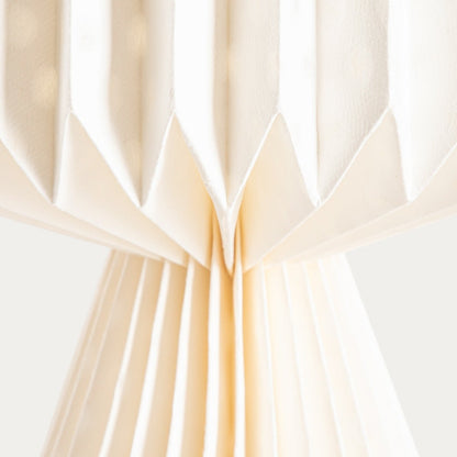 Lampka GALLA Paper Table Lamp - Geometric Dotted Design, 17x30x30cm