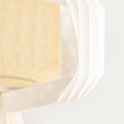 Lampka GALLA Paper Table Lamp - Geometric Dotted Design, 17x30x30cm