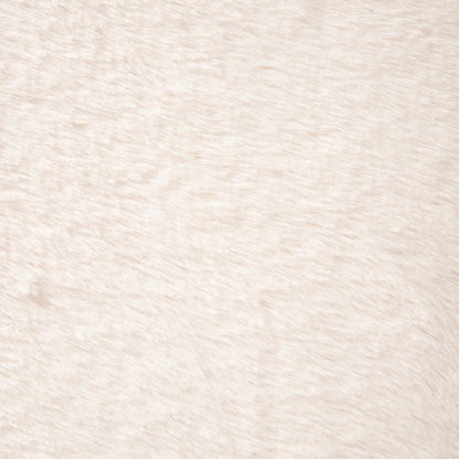 New Clumsy Beige Imitation Rabbit Fur Blanket 150x200 cm
