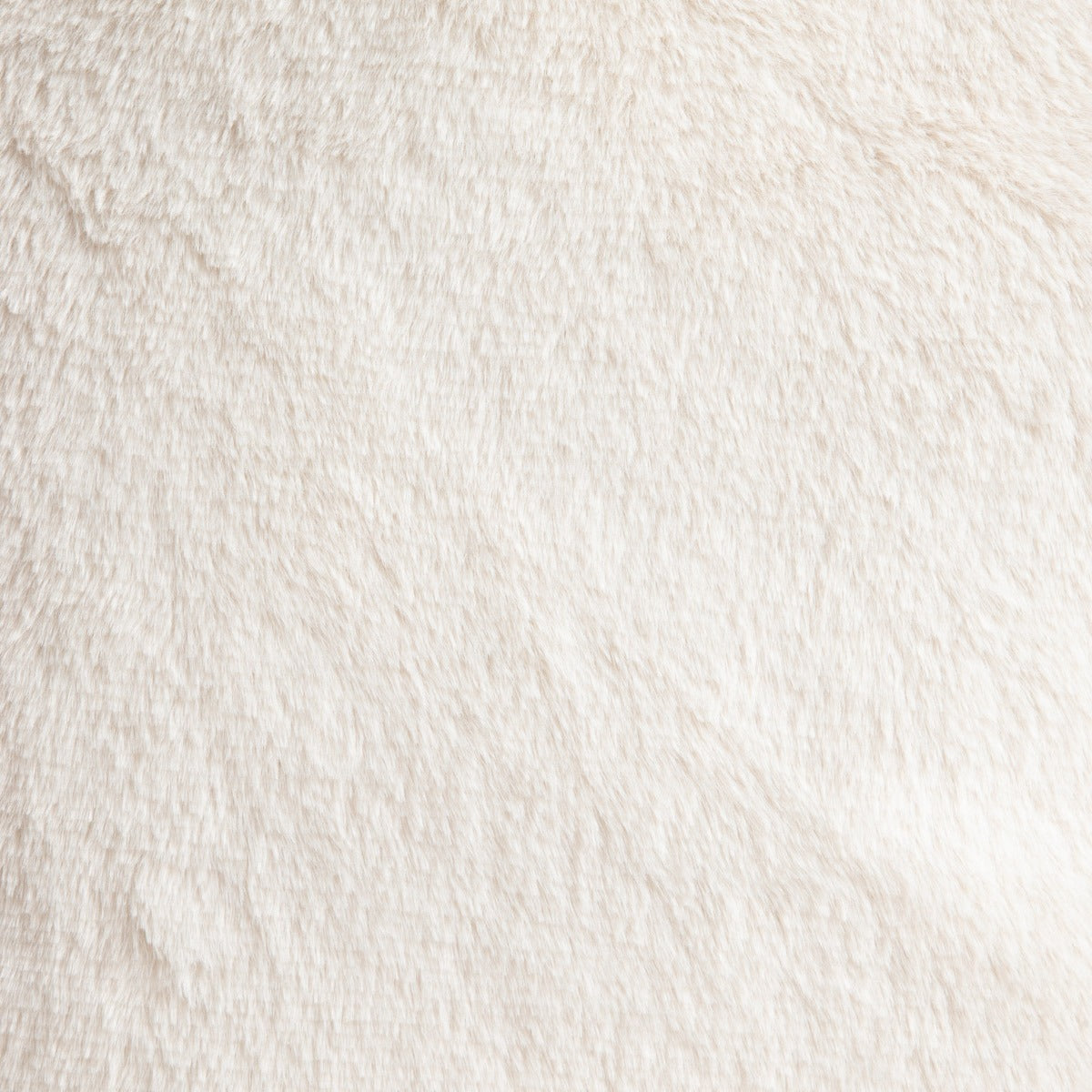 NEW CLUMSY Beige Imitation Rabbit Fur Pillowcase 45x45 cm