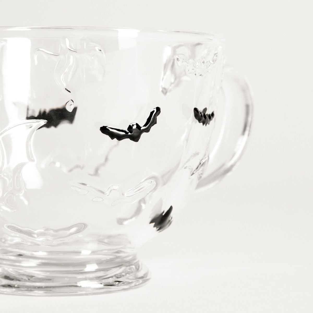 Ghost Town Glass Cup with Bats 0.35L