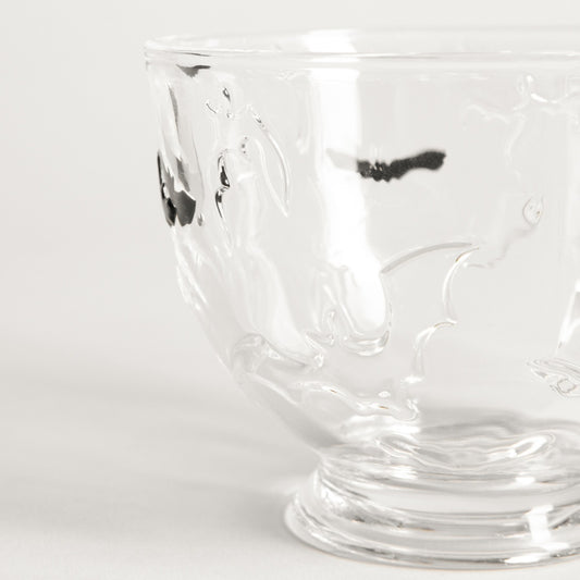 Ghost Town Glass Cup with Bats 0.35L