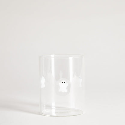 Ghost Town Glass Mug with Spirits 0.46L