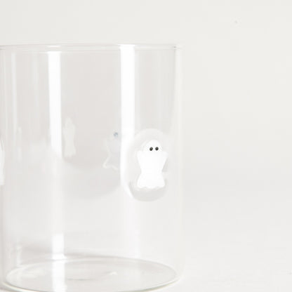 Ghost Town Glass Mug with Spirits 0.46L