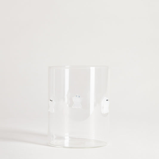 Ghost Town Glass Mug with Spirits 0.46L
