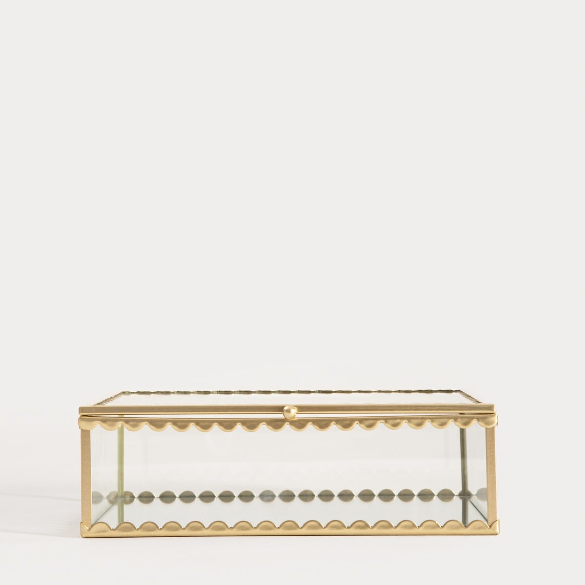 GRAZIA Gold Jewellery Box 18x13x5.5 cm