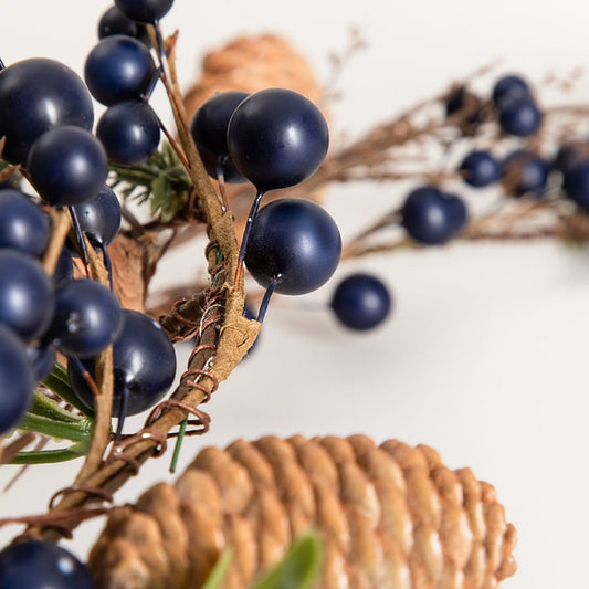 Girlanda TUNDRA Garland with Pine Cones and Hawthorn - 120 cm