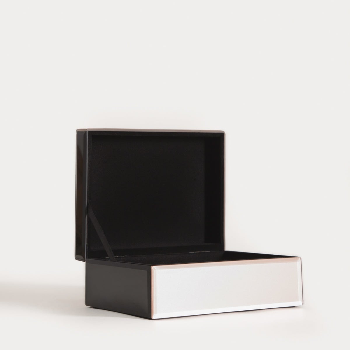 AMOSA Jewellery Box with Mirror Triangles 19x15x8 cm