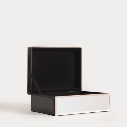 AMOSA Jewellery Box with Mirror Triangles 19x15x8 cm