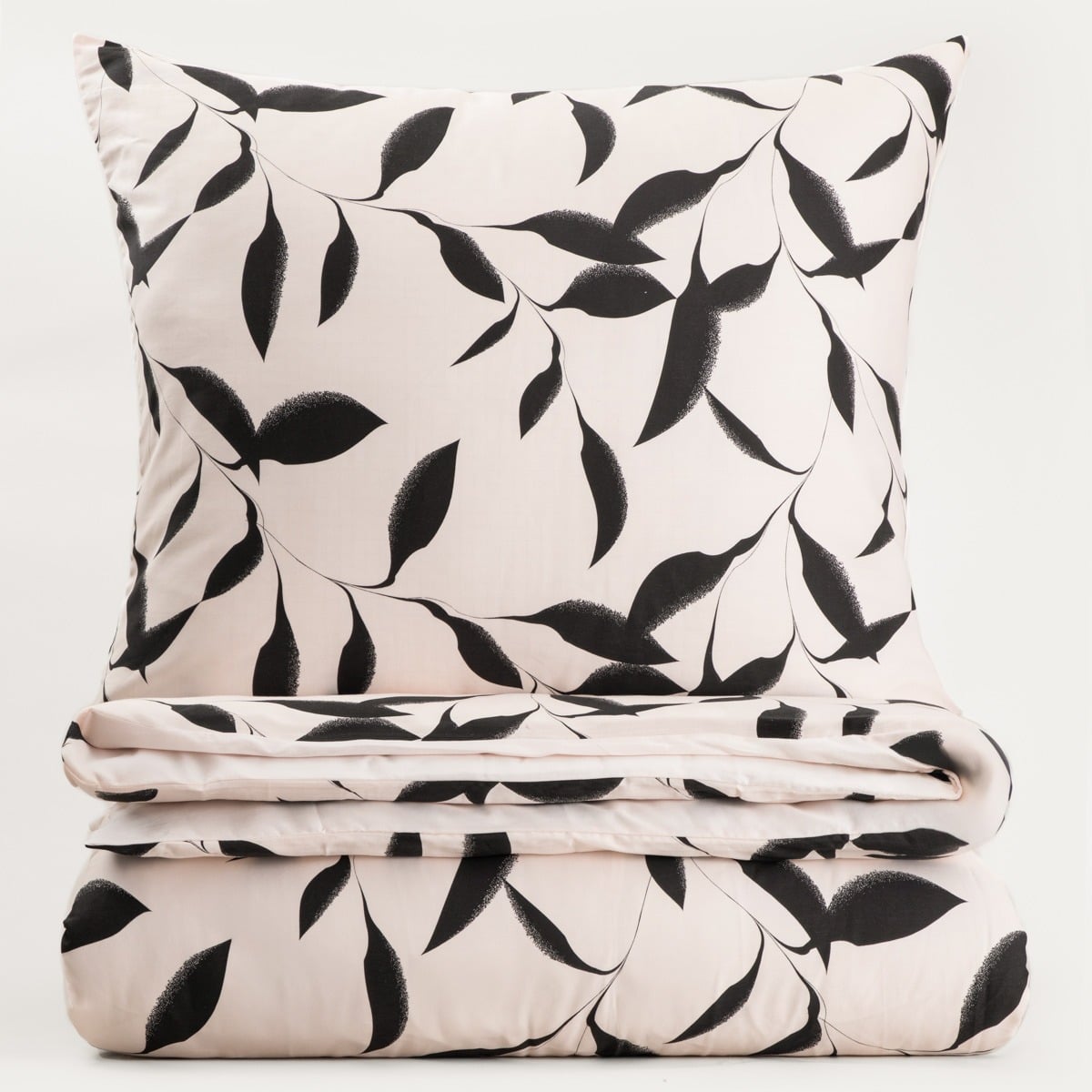 LYDIA Satin Bedding Set with Decorative Floral Pattern 160x200 cm