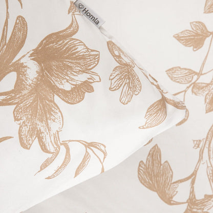 ELENA Microfibre Bedding Set with Delicate Floral Pattern 140x200 cm