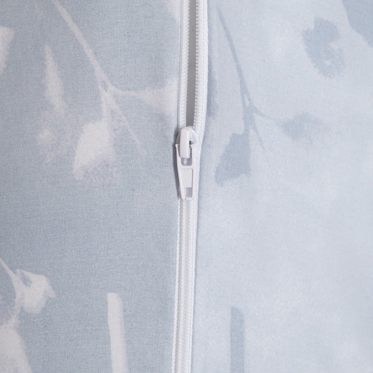 BLOSSOM Blue Floral Microfibre Bedding Set 220x200 cm
