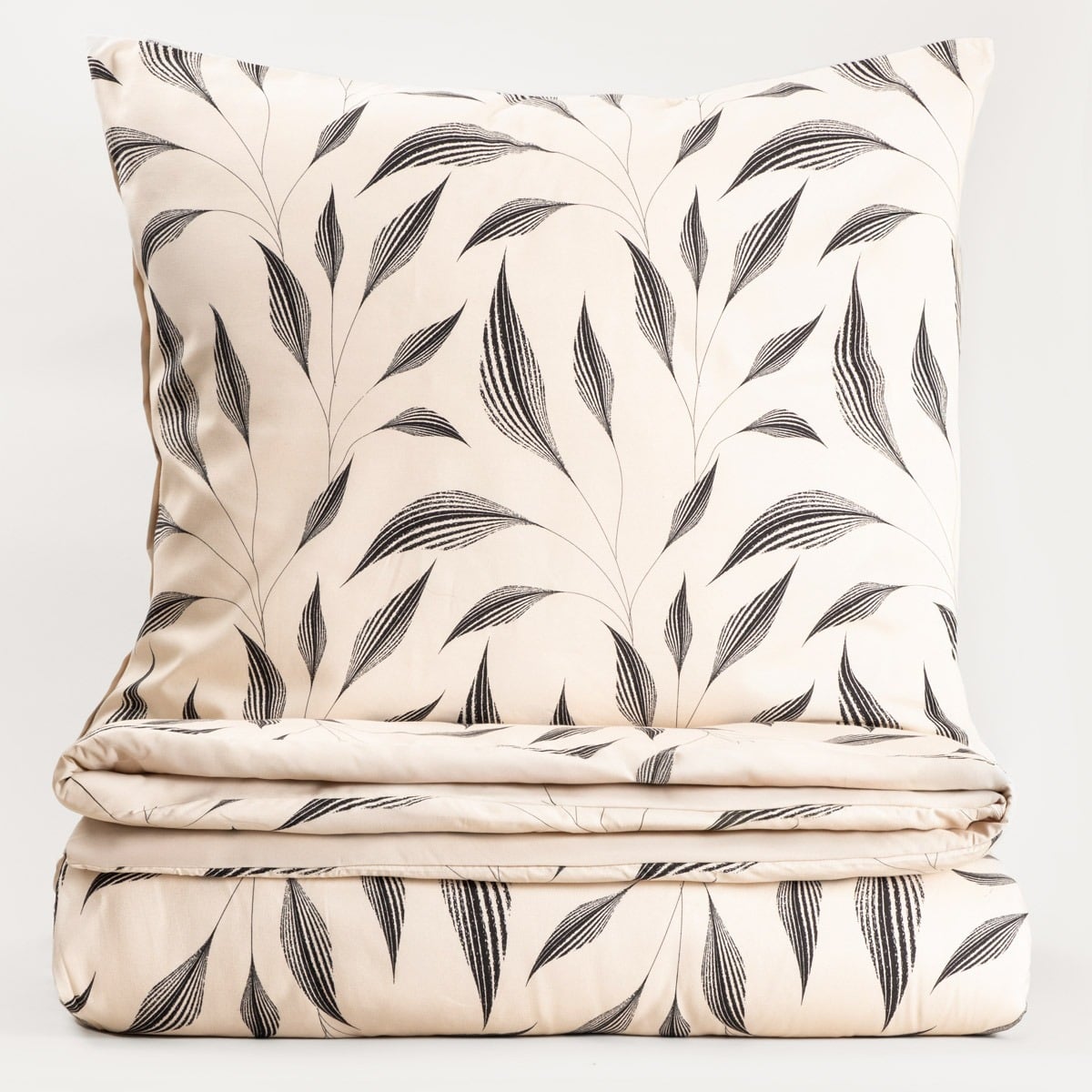 FELICITY Microfibre Bedding Set with Floral Motif 140x200 cm