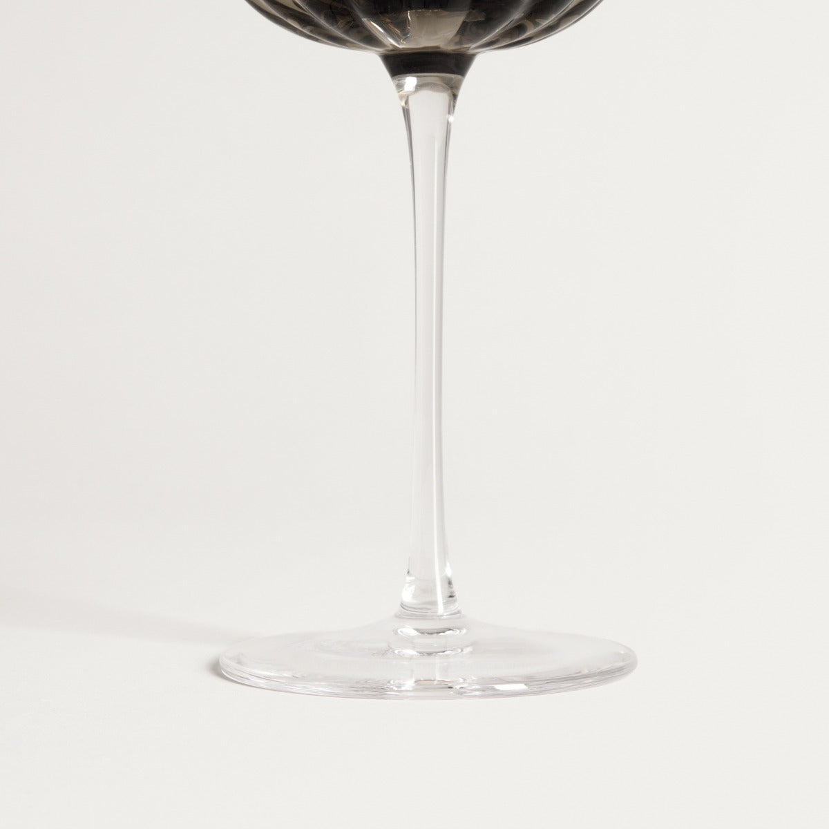 SCURO Cocktail Glass Black with Gold Rim 0.2L