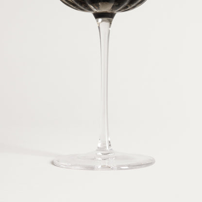SCURO Cocktail Glass Black with Gold Rim 0.2L