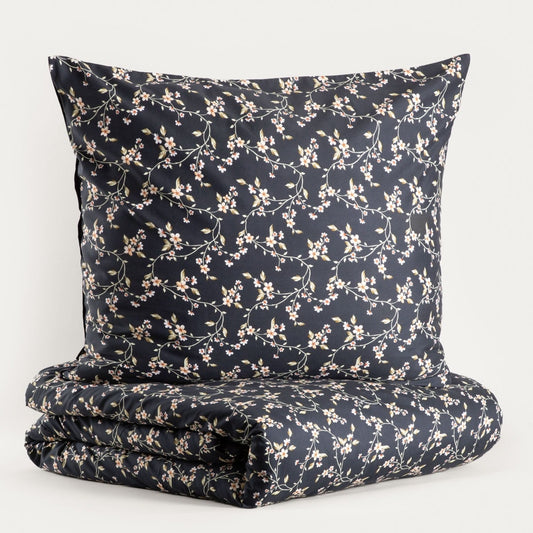 Bed linen set Adriana Microfiber Bedding Set with Floral Pattern 160x200 + 2x70x80 cm