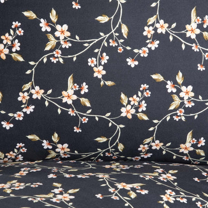 Bed linen set Adriana Microfiber Bedding Set with Floral Pattern 220x200 + 2x70x80 cm