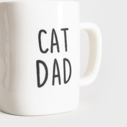 BEHE Cat Dad Ceramic Mug 0.55L