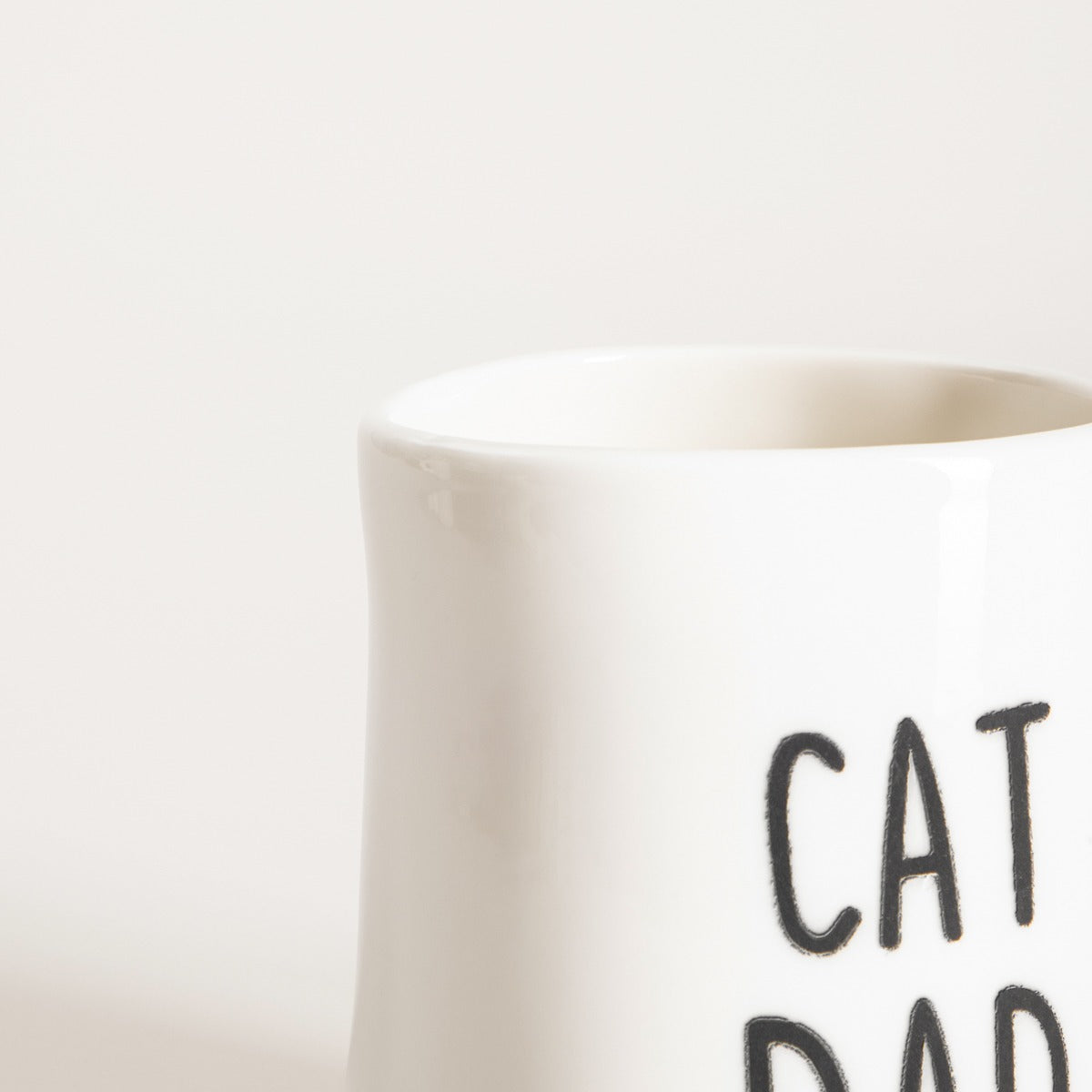 BEHE Cat Dad Ceramic Mug 0.55L