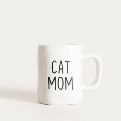 BEHE Cat Mom Ceramic Mug 0.55L